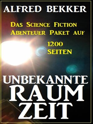 cover image of Unbekannte Raumzeit